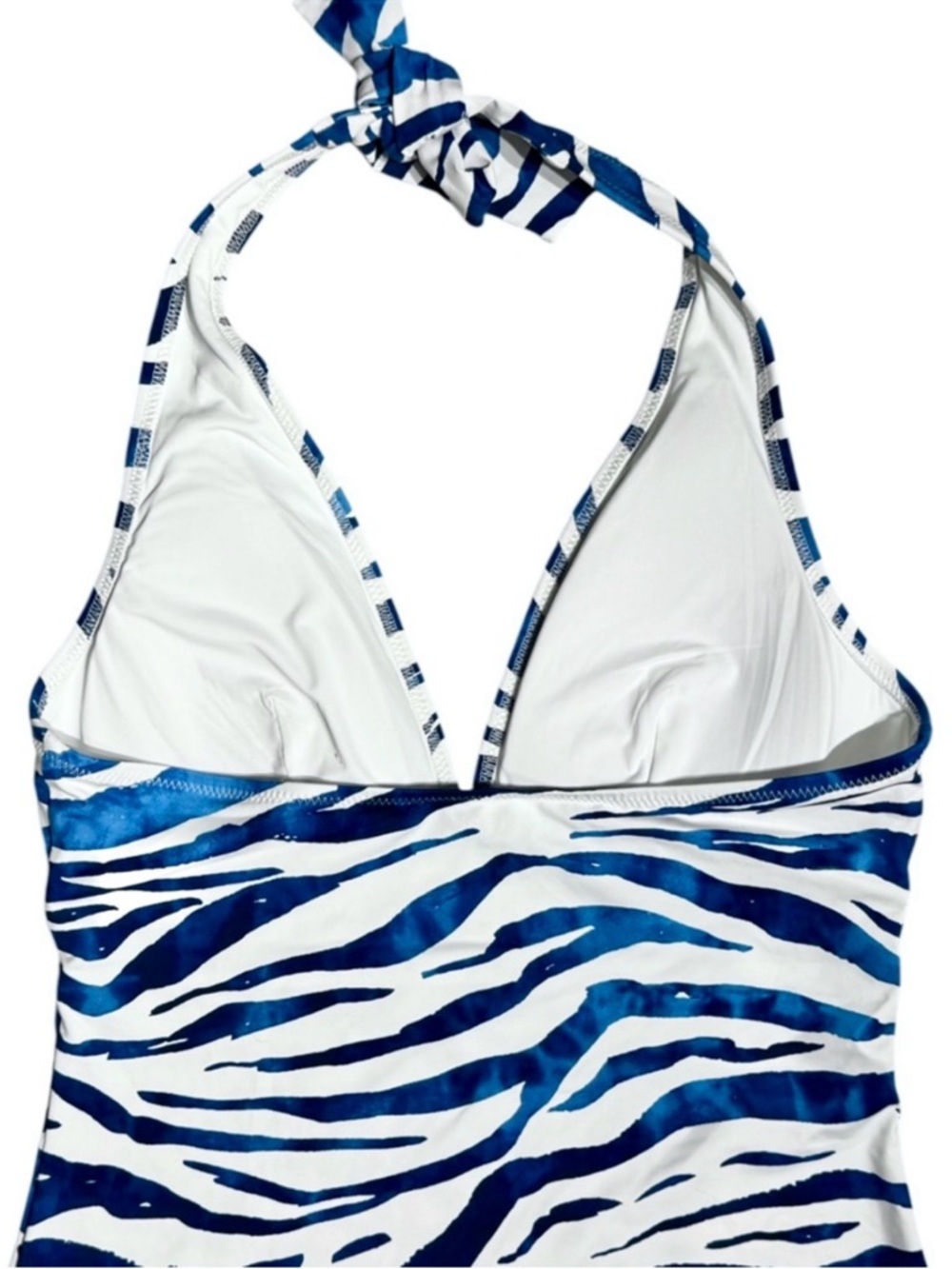 Tommy Bahama Palm Modern Zanzebra Tankini Top - Picture 7 of 9